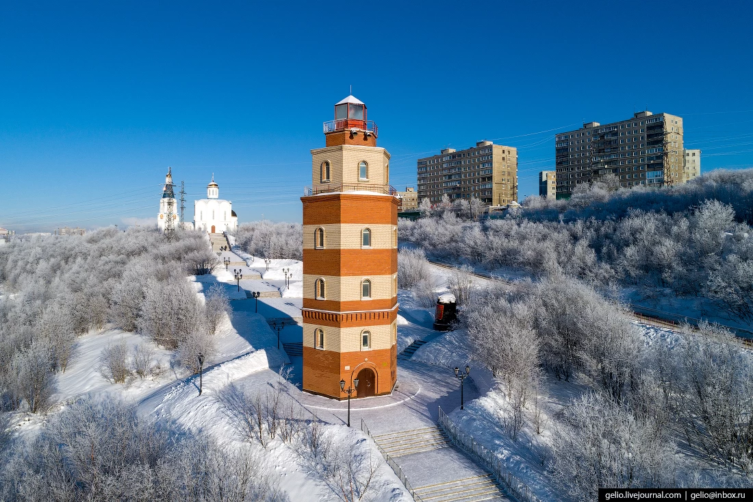 Столица Арктики. Величественный Мурманск.