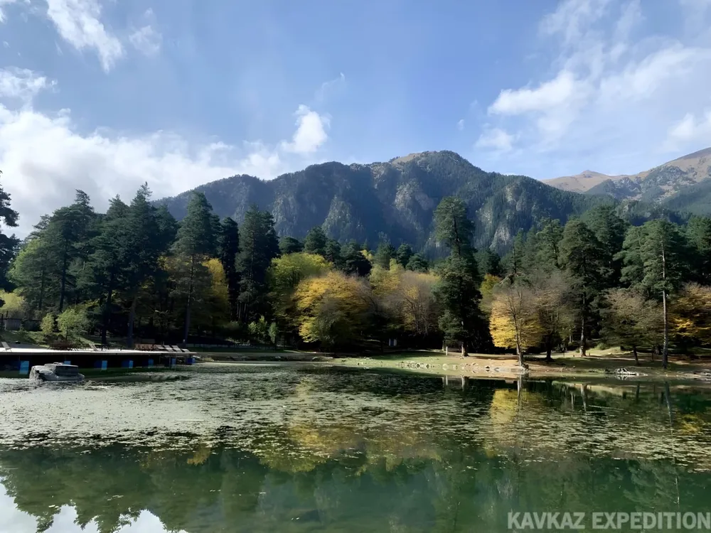 Путешествие на Домбай, Сырные пещеры и Уллу-Муруджу из Пятигорска