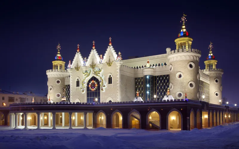 Огни ночной Казани