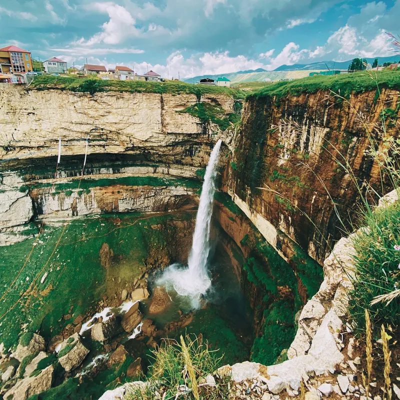 Экскурсионный тур из города Избербаш к водопадам Тобот и Итлятляр + плато Матлас и «каменная чаша».