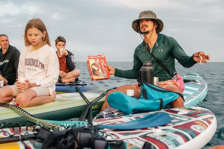 Рассвет на сапах: невероятные эмоции и яркие фото 