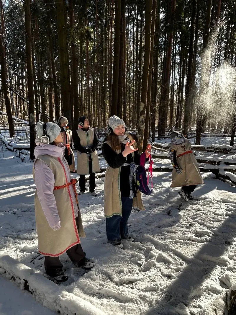 Иммерсивная прогулка в историческом лесу Москвы!