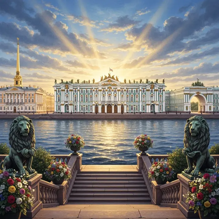 «Золотой век» Петербурга: дворцы, Невский проспект, Музей Фаберже. Авторская экскурсия 3 в 1 с фотосессией 