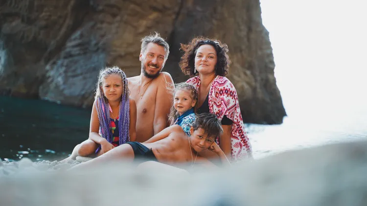 Уникальный SUP-рассвет на Золотых воротах потухшего вулкана