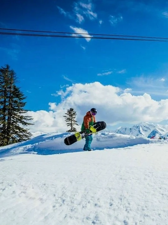 Горнолыжка в Сочи: счастье в каждом спуске