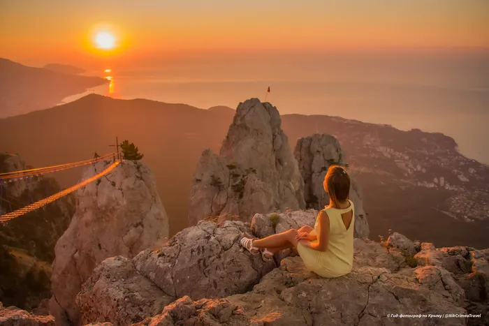 Ай-Петри в золотых лучах: закатная или рассветная фотосессия